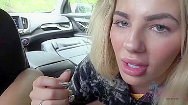 Bella Takes A Hike With You, And Jerks You Off - Bella Rose