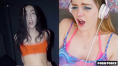 Zoe Doll - Reacts To Rough Power Fuck Makes Her Brain Melt
