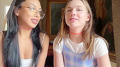 Venus Vixen And Bianca Bangs - Sharing Step Dad